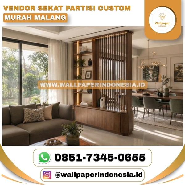Download VENDOR SEKAT PARTISI CUSTOM MURAH MALANG