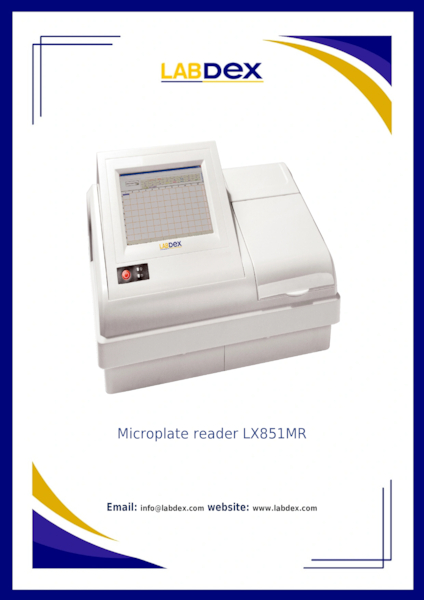 Download Microplate reader LX851MR - Multimode Microplate Reader