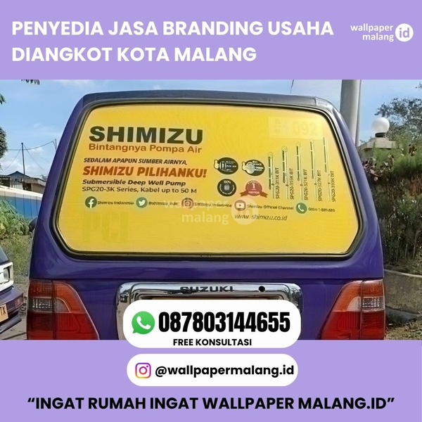 Download PENYEDIA JASA BRANDING USAHA DI ANGKOT KOTA MALANG  
