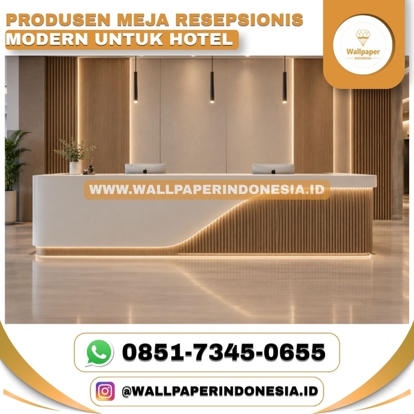 Download PRODUSEN MEJA RESEPSIONIS MODERN UNTUK HOTEL