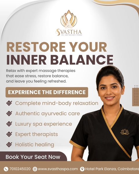 Download Restore Your Inner Balance at a Spa in Coimbatore