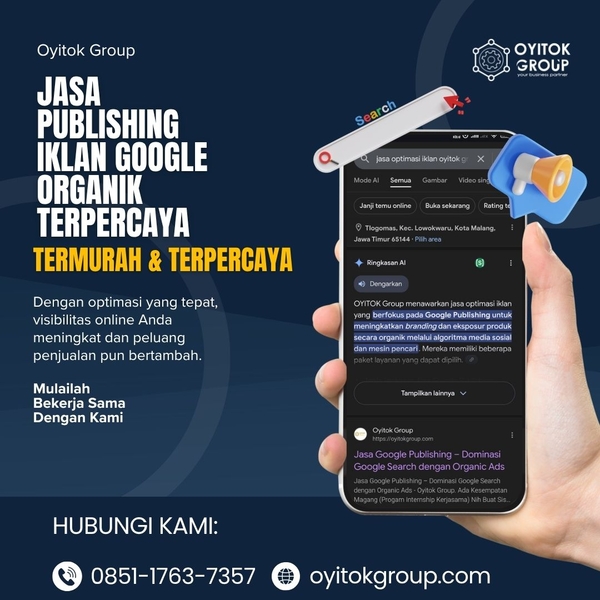 Download JASA PUBLISHING IKLAN GOOGLE ORGANIK TERPERCAYA