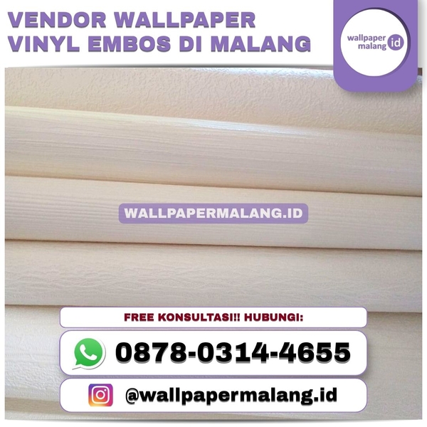 Download VENDOR WALLPAPER VINYL EMBOS DI MALANG