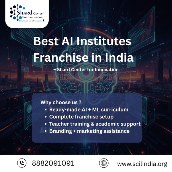 Download Best AI Institutes Franchise in India – Shard Center for Innovation