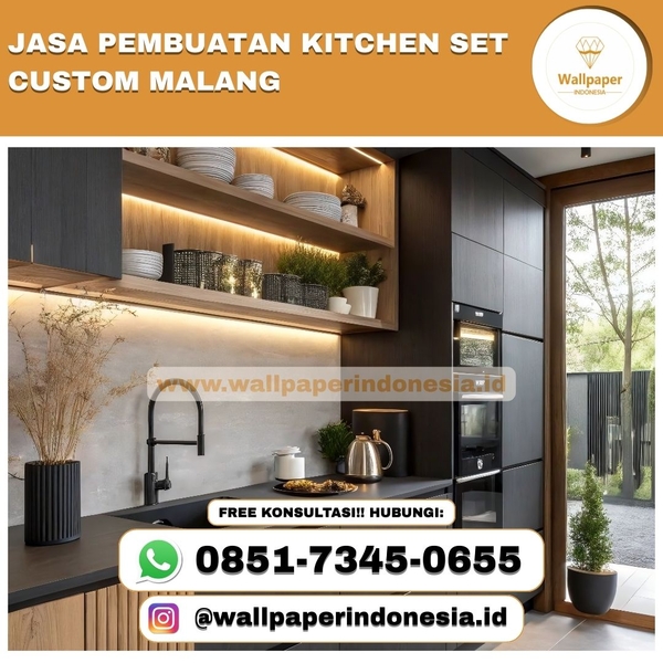 Download AHLINYA PEMBUATAN KITCHEN SET CUSTOM BERKUALITAS