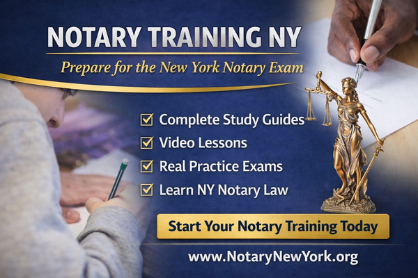 Download Notary Training NY