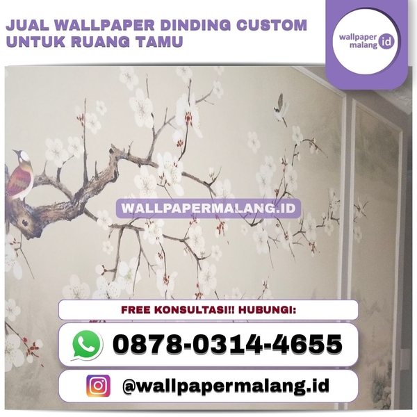 Download JUAL WALLPAPER DINDING CUSTOM UNTUK RUANG TAMU