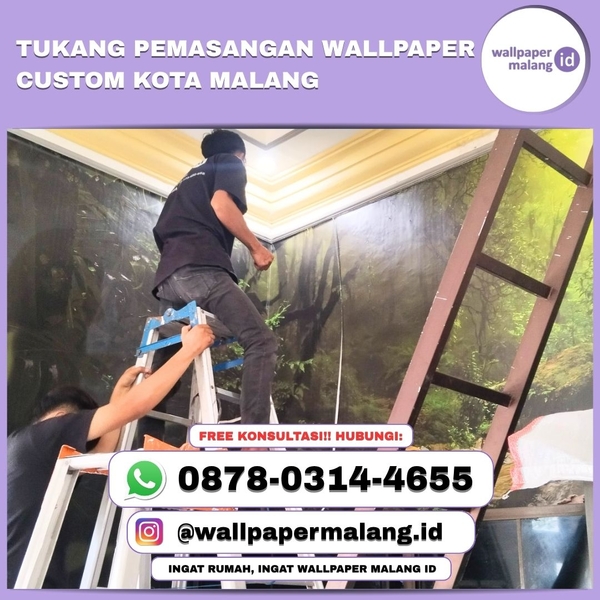 Download TUKANG PEMASANGAN WALLPAPER CUSTOM KOTA MALANG