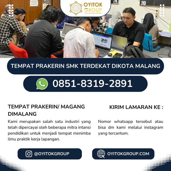 Download TEMPAT PRAKERIN SMK TERDEKAT DIKOTA MALANG 