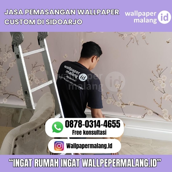 Download JASA PEMASANGAN WALLPAPER CUSTOM DI SIDOARJO 