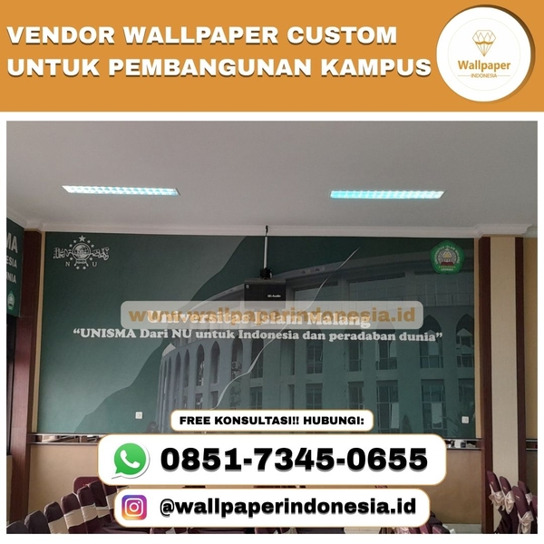 Download VENDOR WALLPAPER CUSTOM UNTUK PEMBANGUNAN KAMPUS