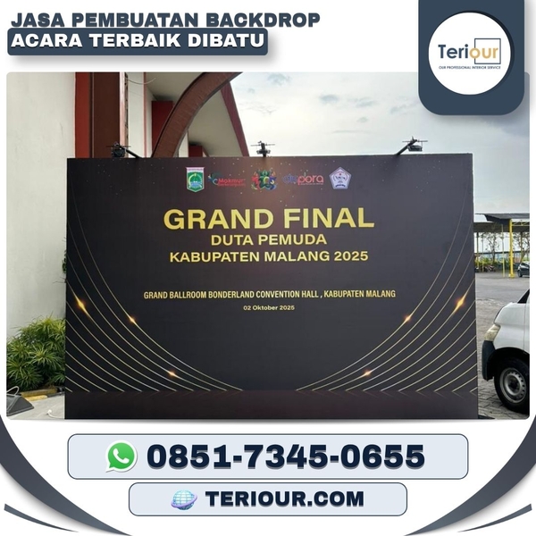 Download Jasa pembuatan backdrop acara terbaik dibatu
