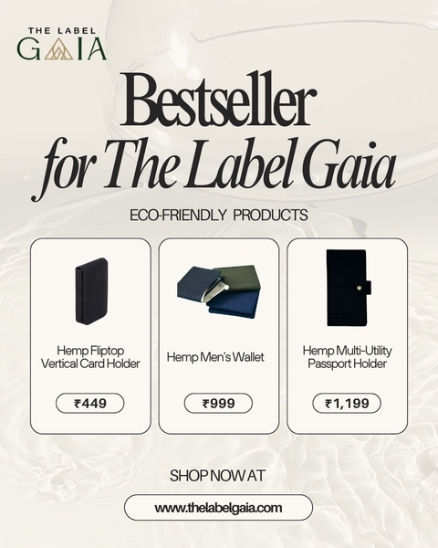 Download Eco-Friendly Essentials: Hemp Wallets & Card Holders by The Label Gaia