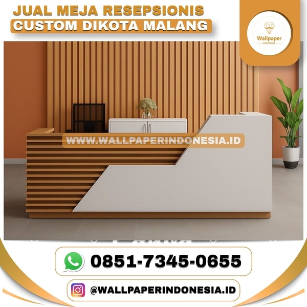 Download JUAL MEJA RESEPSIONIS CUSTOM DIKOTA MALANG