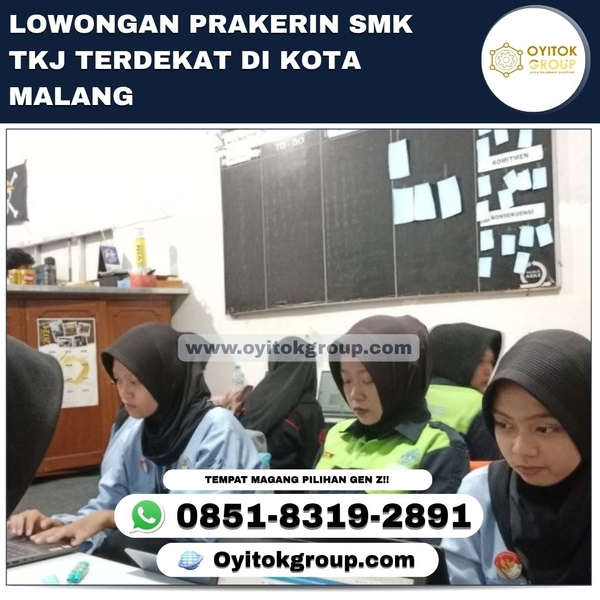 Download LOWONGAN PRAKERIN SMK TKJ TERDEKAT DI KOTA MALANG