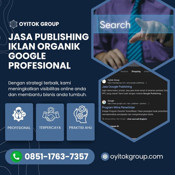 Download JASA PUBLISHING IKLAN ORGANIK GOOGLE PROFESIONAL