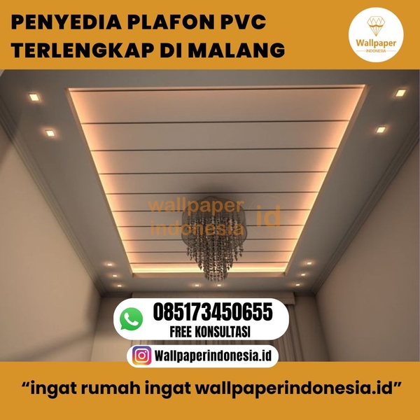 Download PENYEDIA PLAFON PVC TERLENGKAP DI MALANG