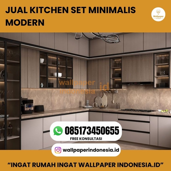 Download JUAL KITCHEN SET MINIMALIS MODERN 