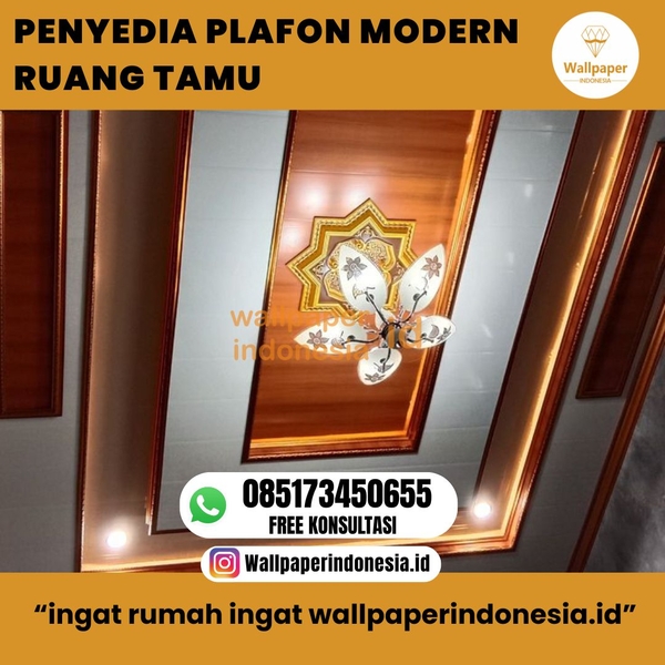 Download PENYEDIA PLAFON MODERN RUANG TAMU