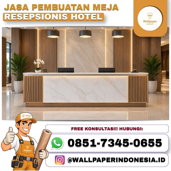 Download Jasa pembuatan meja resepsionis hotel
