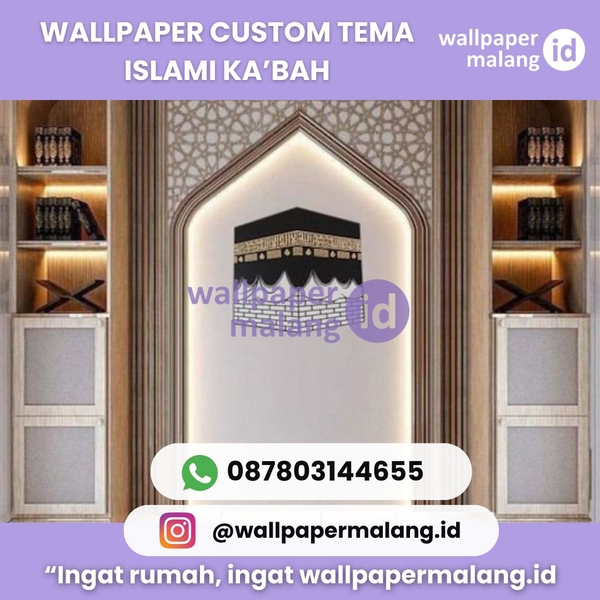 Download jual wallpaper custom islami ka'bah