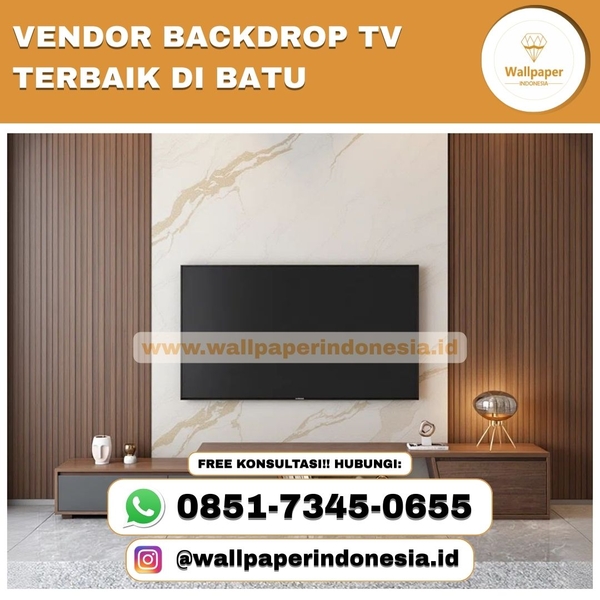 Download VENDOR BACKDROP TV TERBAIK DI BATU