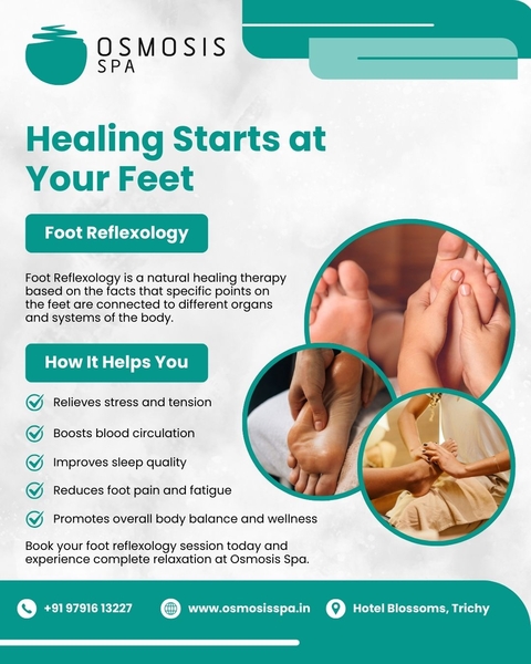 Download Foot Reflexology Therapy at Massage Spa in Trichy
