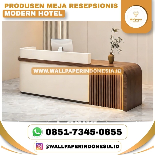 Download PRODUSEN MEJA RESEPSIONIS MODERN HOTEL