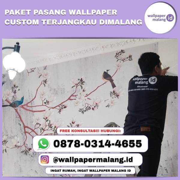 Download PAKET PASANG WALLPAPER CUSTOM TERJANGKAU DI MALANG
