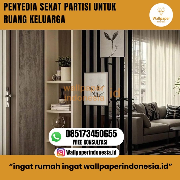 Download PENYEDIA SEKAT PARTISI UNTUK RUANG KELUARGA