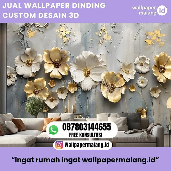 Download JUAL WALLPAPER DINDING CUSTOM DESAIN 3D DI KOTA MALANG