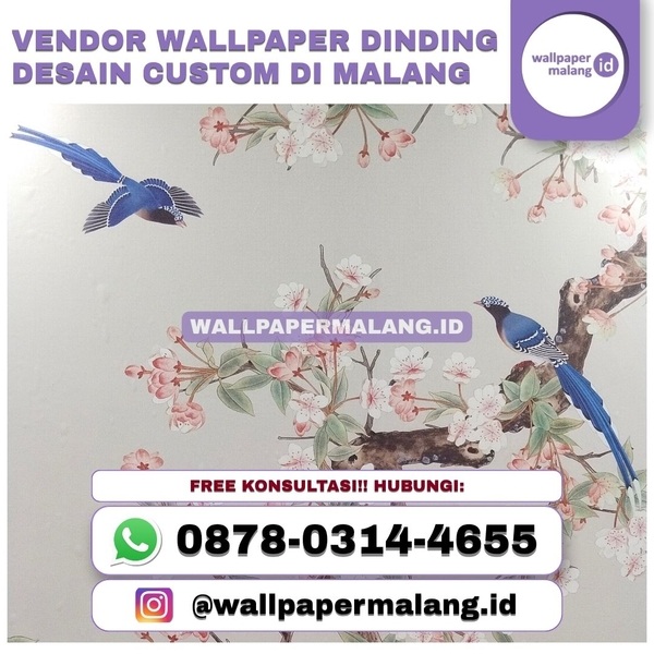 Download VENDOR WALLPAPER DINDING DESAIN CUSTOM DI MALANG