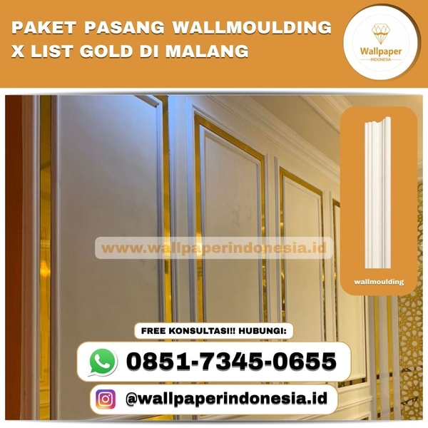 Download PAKET PASANG WALLMOULDING X LIST GOLD DI MALANG