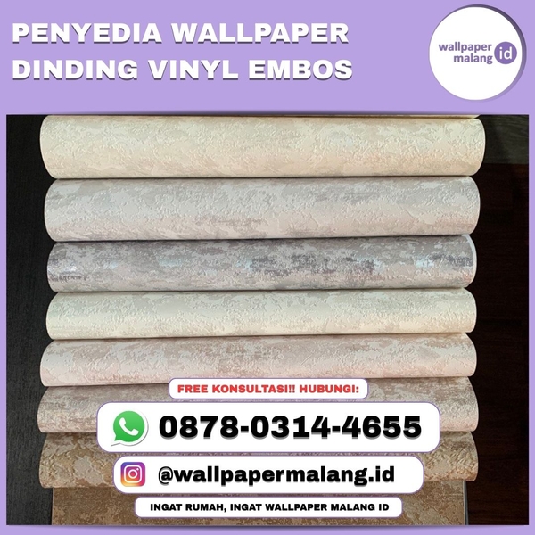 Download PENYEDIA WALLPAPER DINDING VINYL EMBOS