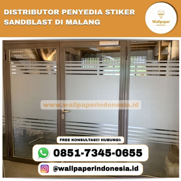 Download DISTRIBUTOR PENYEDIA STIKER SANDBLAST DI MALANG