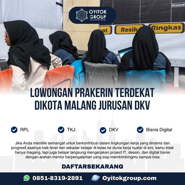 Download LOWONGAN PRAKERIN TERDEKAT DI KOTA MALANG JURUSAN DKV