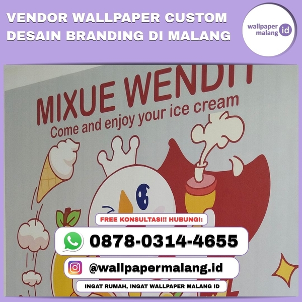 Download VENDOR WALLPAPER CUSTOM DESAIN BRANDING DI MALANG