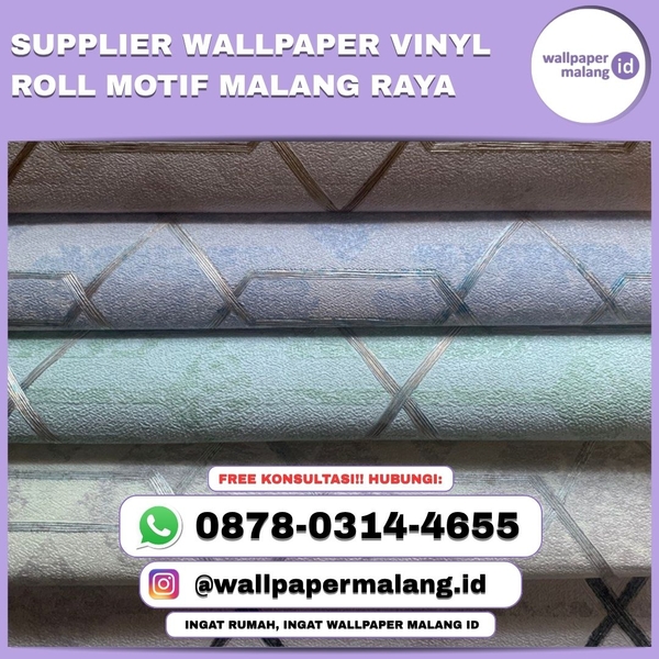 Download SUPPLIER WALLPAPER VINYL ROLL MOTIF MALANG RAYA