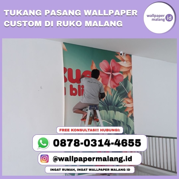 Download TUKANG PASANG WALLPAPER CUSTOM DI RUKO MALANG