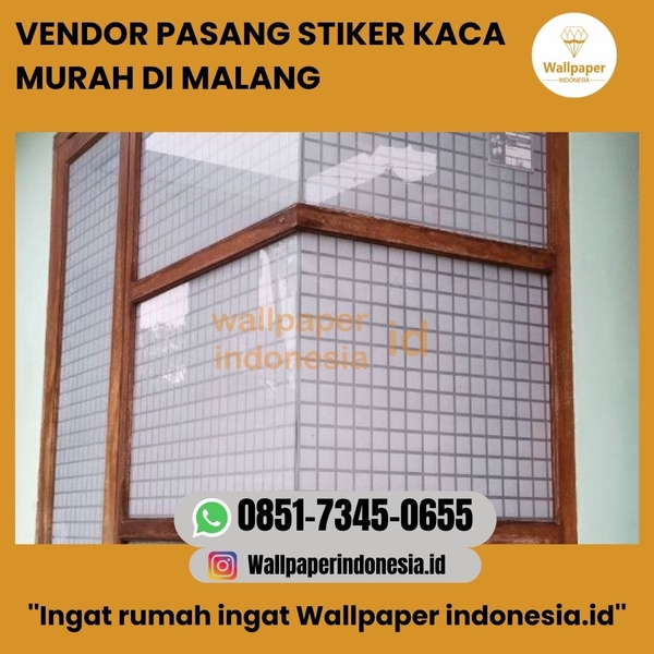 Download VENDOR PASANG STIKER KACA MURAH DI MALANG 