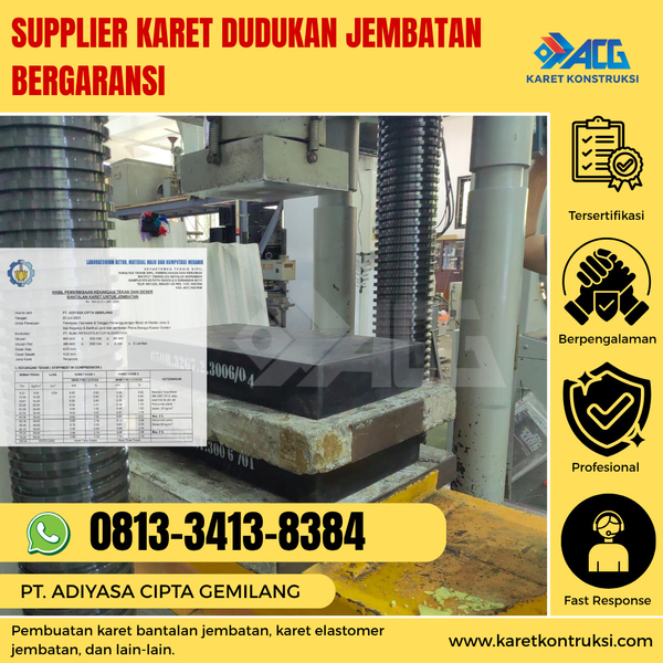 Download SUPPLIER KARET DUDUKAN JEMBATAN BERGARANSI