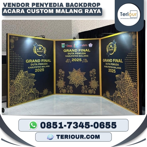 Download Vendor penyedia backdrop acara custom malang raya